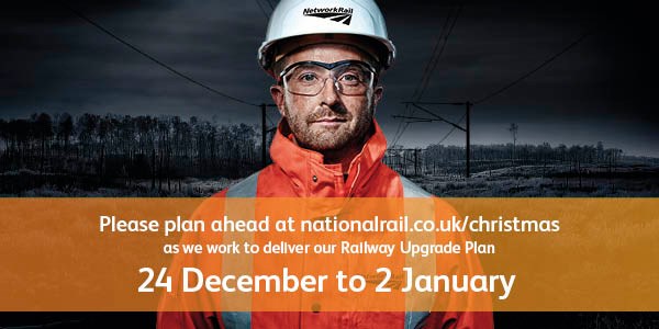 Kent and south east London rail passengers reminded to check before they travel this Christmas: Check before you travel - 24 December 2016 to 2 January 2017