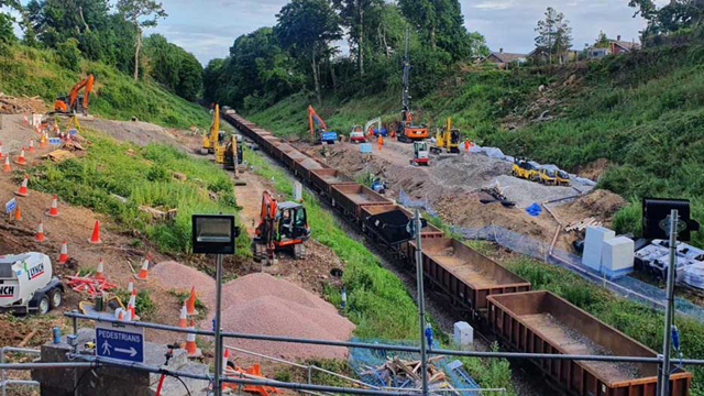 Network Rail plans major week of engineering between Faversham and Dover Priory to protect route from landslips: Fareham-tunnel-cutting