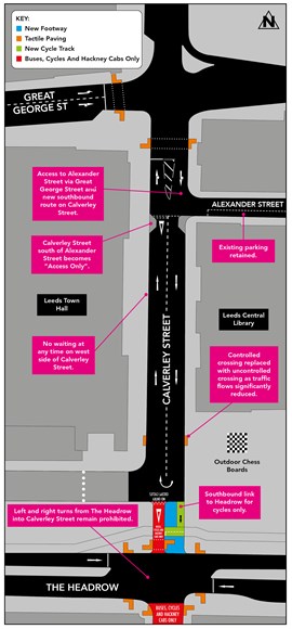 Calverley St Map