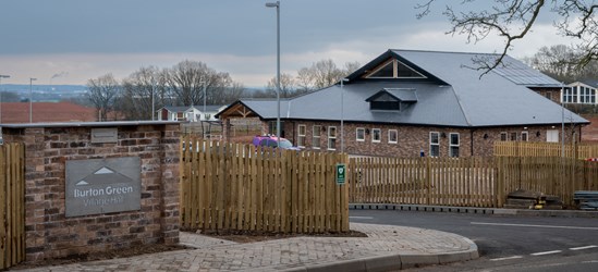 Burton Green Village Hall funded by HS2