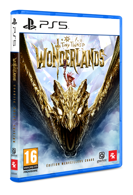 2K TINY TINA'S WONDERLANDS Edition Merveilleux Chaos PS5 (3D)