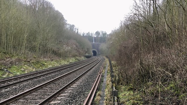 Harbury embankment work