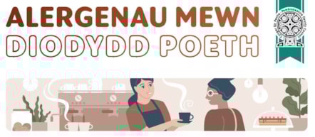 Allergenau mewn diodydd poeth