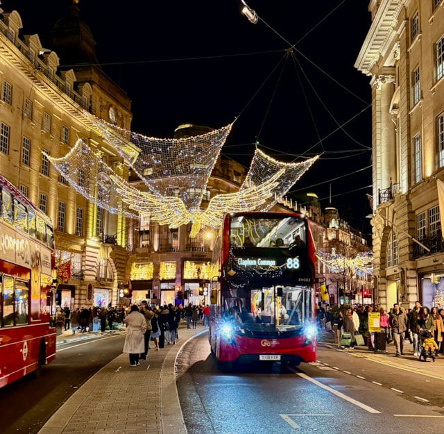 TfL Image - Regent Street lights