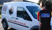 Trading Standards Officer with van: Trading Standards Officer with van