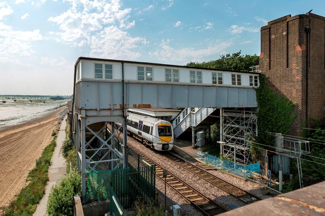 Repair work to take place at Chalkwell station footbridge: Chalkwell station - credit c2c