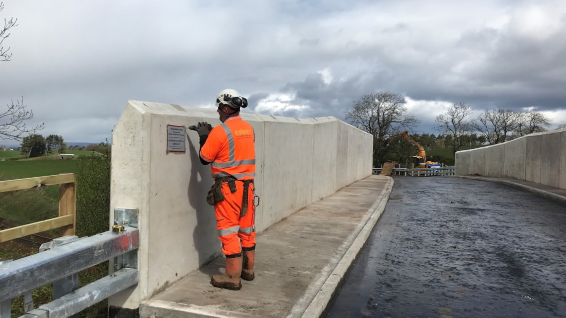 Thornton Road Bridge OB23 Reopens.Pic cropped