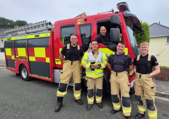 Firefighters Rescue Sheldon the Tortoise in Pembroke: Tortoise Rescue 01