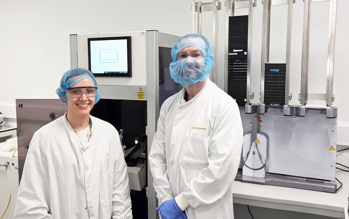 Biofortuna has pioneered a new robotic dispensing system for diagnostic devices