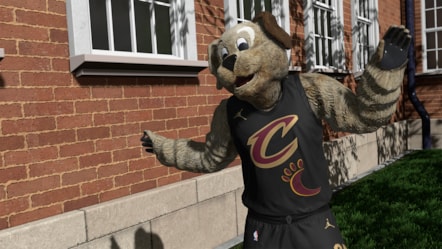 NBA 2K27 Season 7 Moondog Cleveland Cavaliers Mascot-2