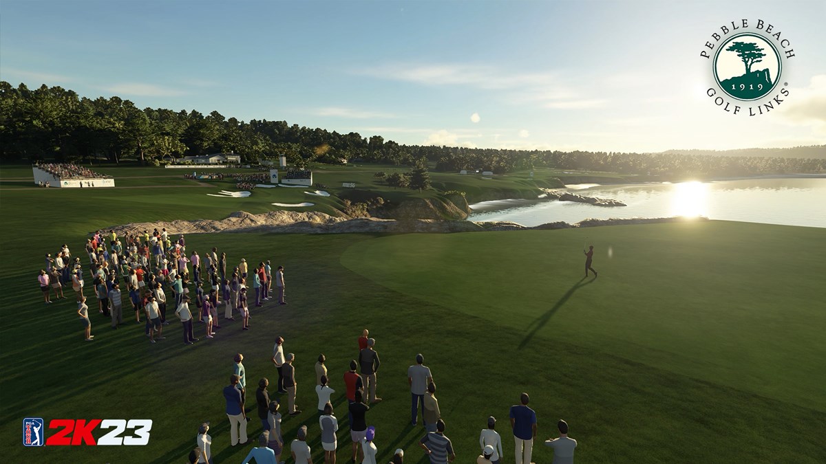 PGA TOUR 2K23 Pebble Beach Key Art