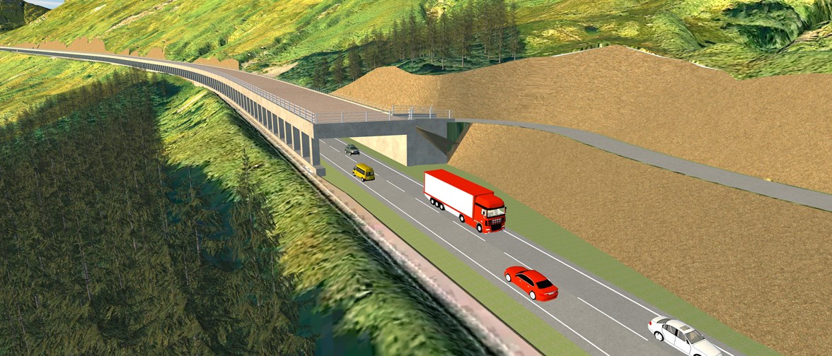 A83 Access to Argyll & Bute - long term solution visual 