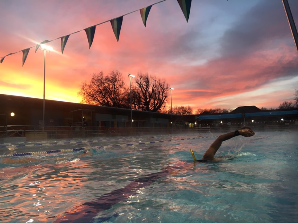 London Fields Lido this week