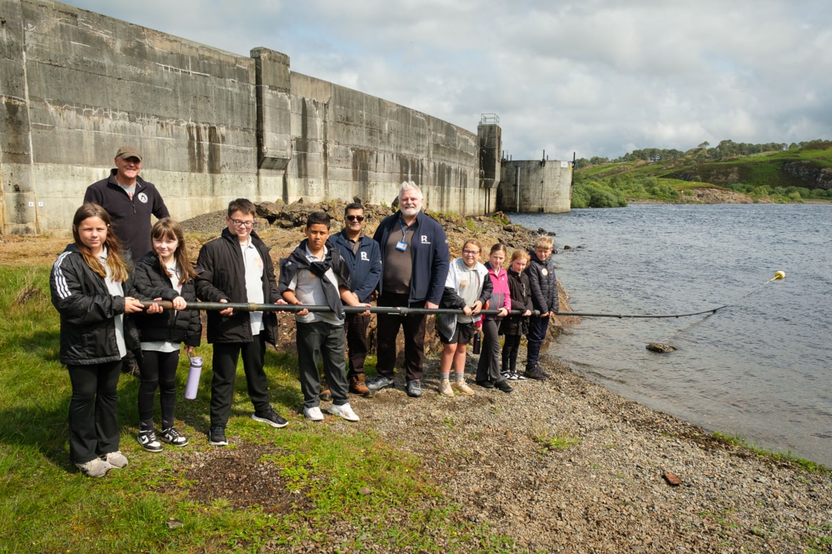 Learning life saving skills at Loch Doon