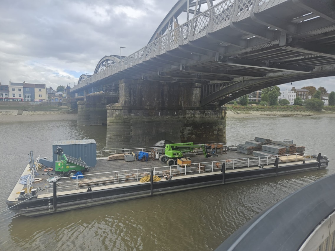 Barnes Bridge complete