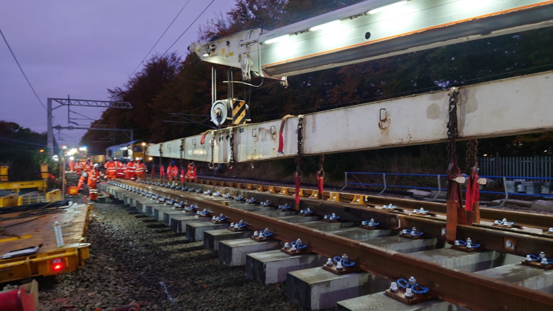 Plan ahead for weekend engineering work in March: West Anglia main line Cambridge South SRSA points installation