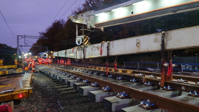 Plan ahead for weekend engineering work in March: West Anglia main line Cambridge South SRSA points installation