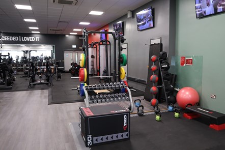 Refurbished gym in Cirencester (Floor area)