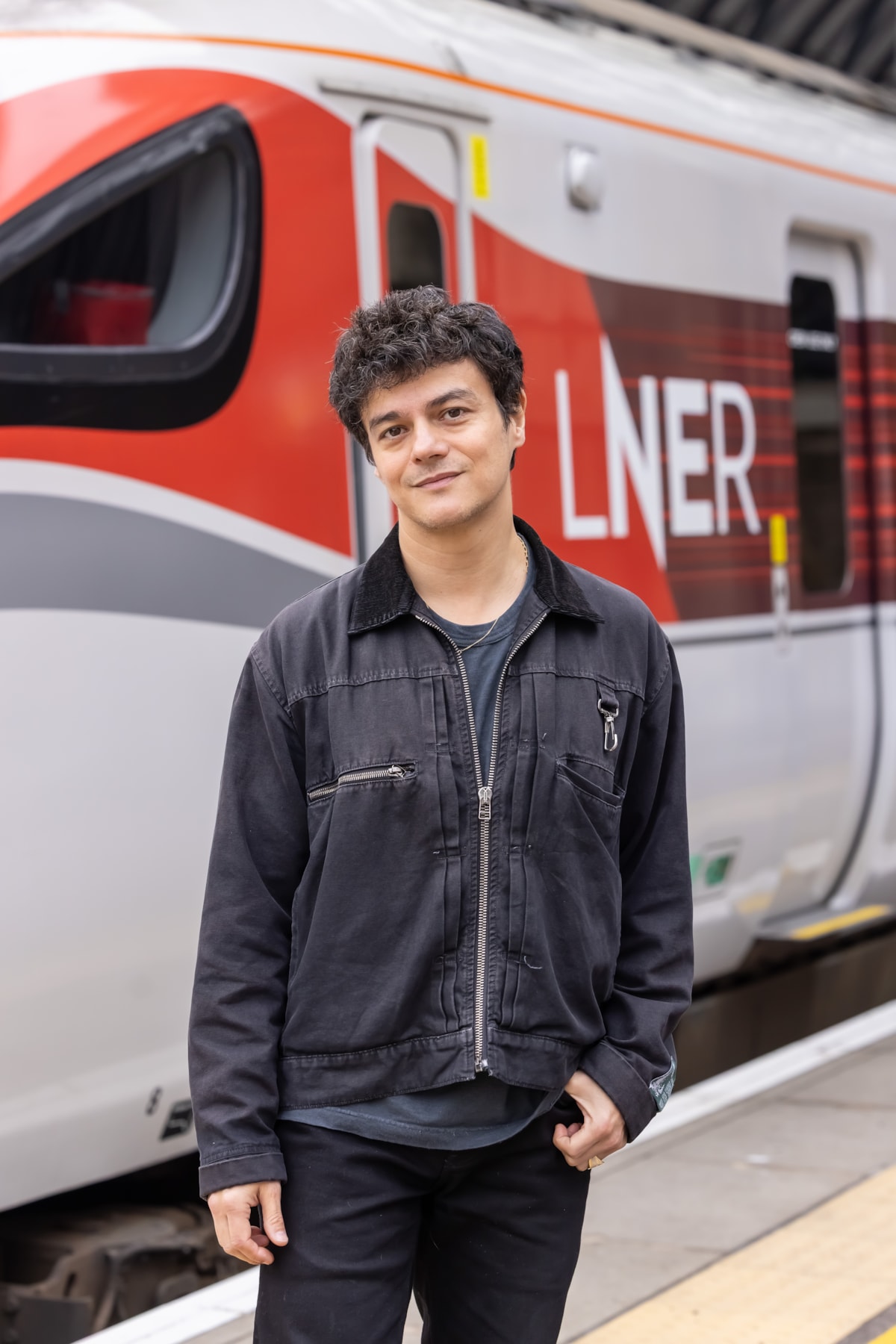 Jamie Cullum with LNER 'Mercury Prize Express'