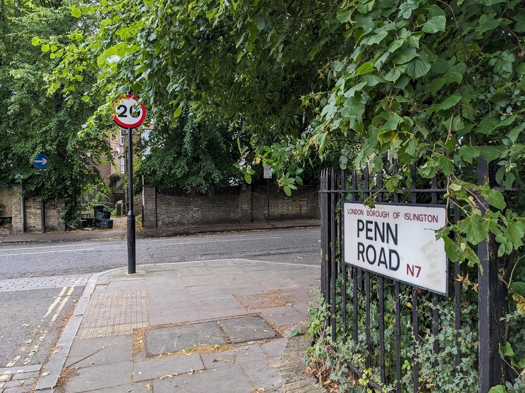 A picture of Penn Road, which is one of the streets where improvements are proposed as part of Cycleway 50