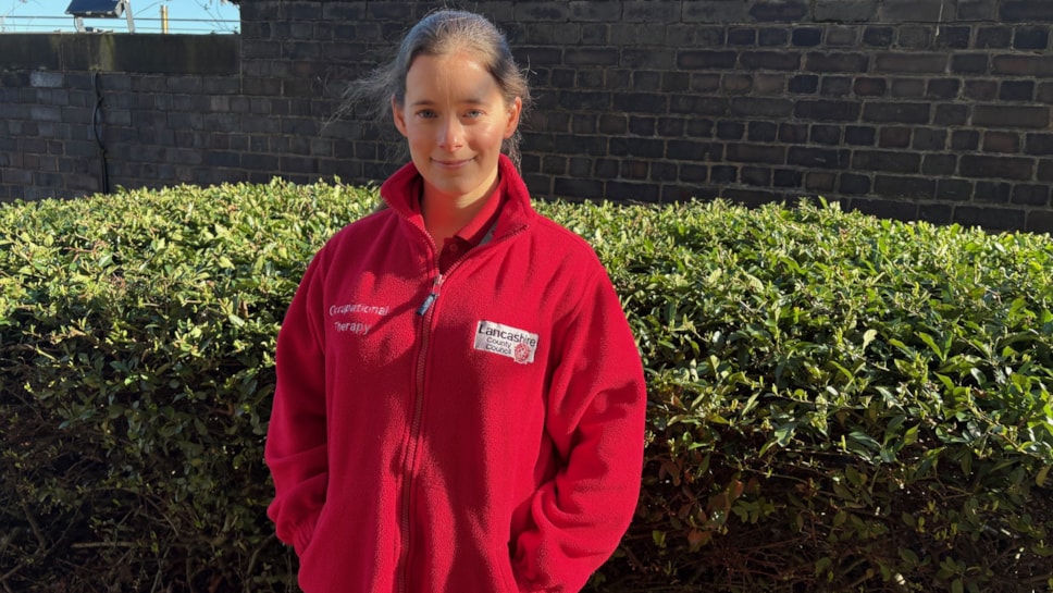 OT apprentice Claire Graves