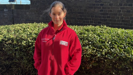 OT apprentice Claire Graves
