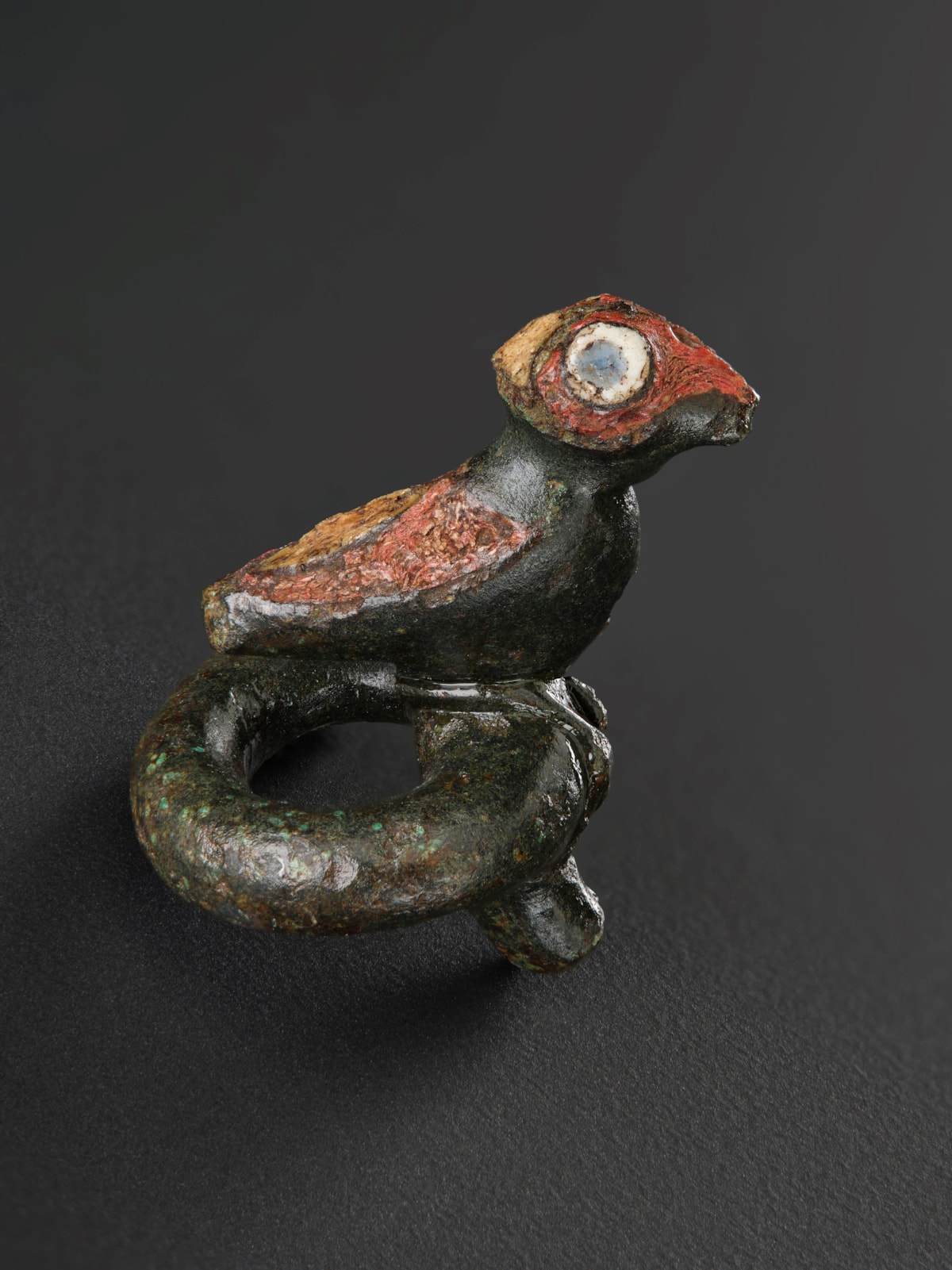 Ring-headed pin with bird, Birnie. Photo © National Museums Scotland