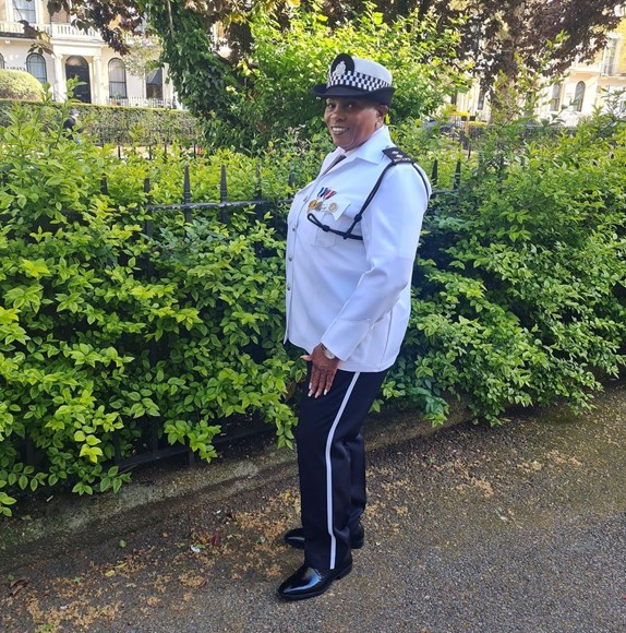 Acting Inspector Jacquelyne Tom of the Royal Virgin Islands Police