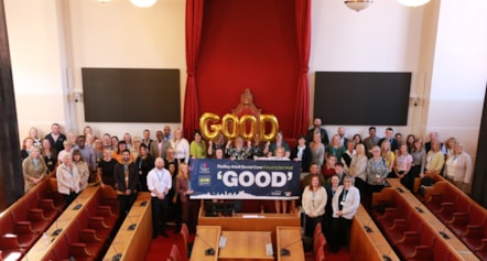 Dudley Adult Social Care staff and Cllr Andrea Goddard celebrate 'Good' CQC rating (4)