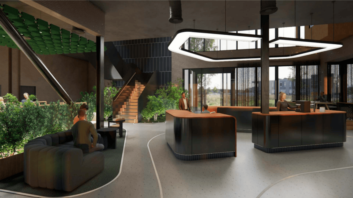 Initial Concept CGI Ground Floor 2