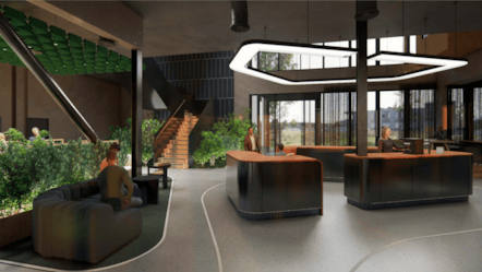 Initial Concept CGI Ground Floor 2