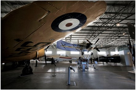 The Military Aviation Hangar at the National Museum of Flight. Copyright Paul Dodds (5)