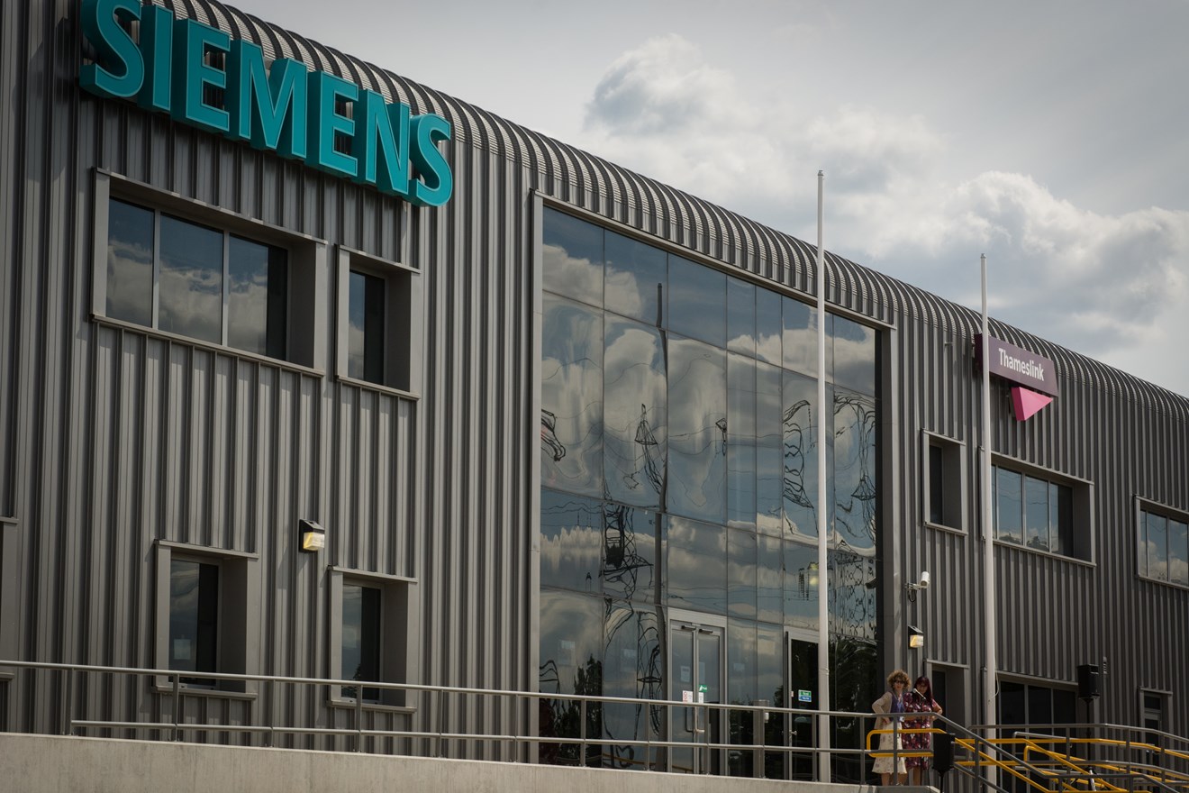 Three Bridges depot opens its doors, marking completion of a major milestone for Thameslink Programme: siemens-three-bridges-traincare-facility-depot-front-entrance.jpg