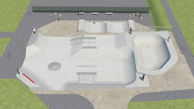 Design of new Dunfermline Skatepark: What the new skatepark will look like.