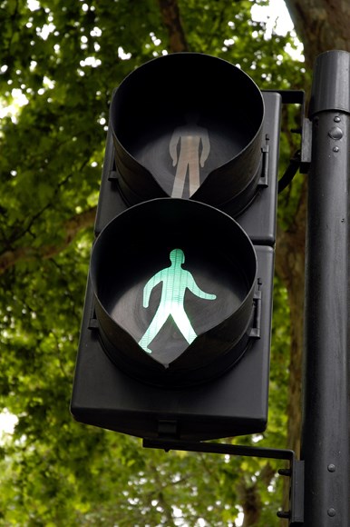 TfL Image - Green Person pedestrian crossing