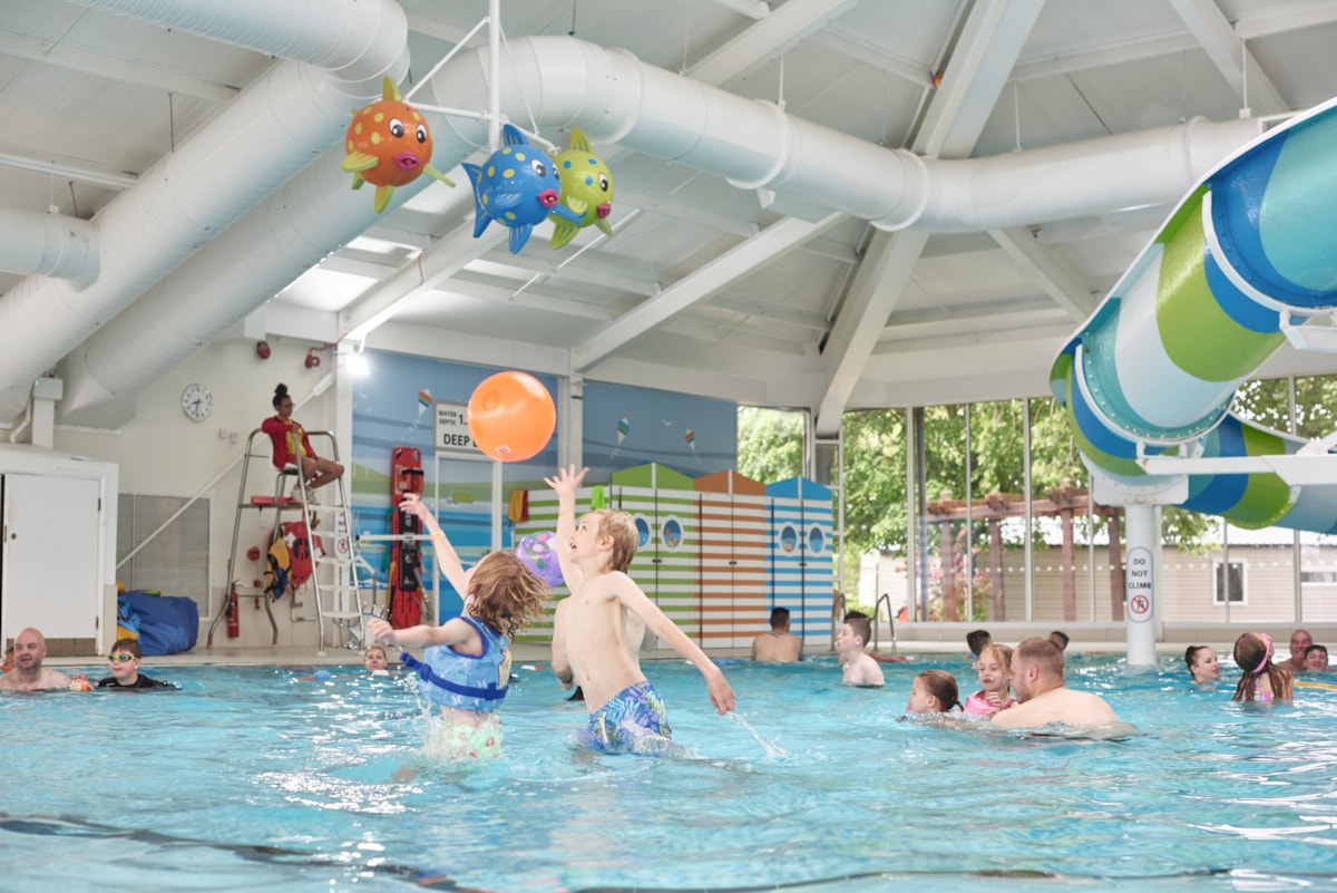 Indoor pool play at Hopton