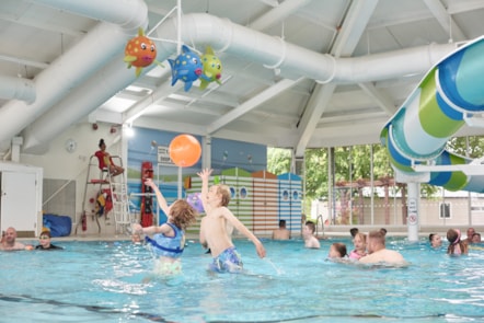 Indoor pool play at Hopton
