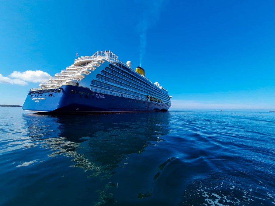 Saga Cruises' Spirit of Discovery in the Isles of Scilly (2) credit Jackson Thakker