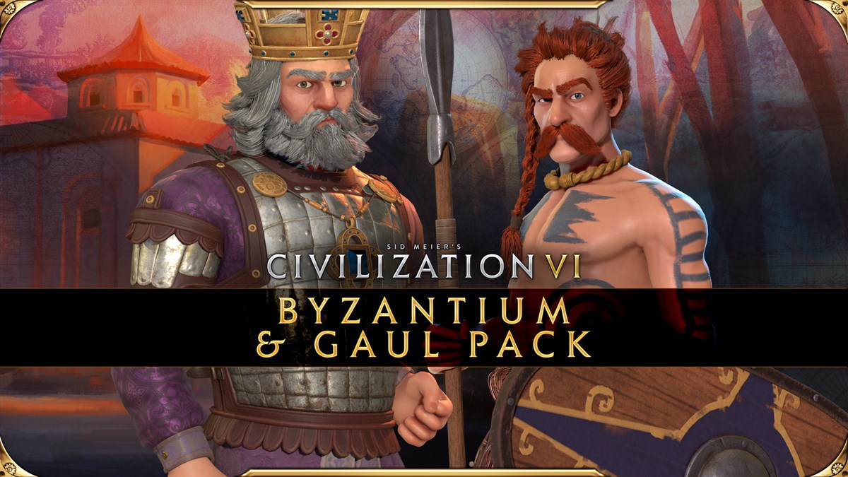 Civilization VI - Byzantium & Gaul Pack - Basil II & Ambiorix