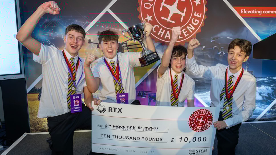 RTX Quadcopter Winners