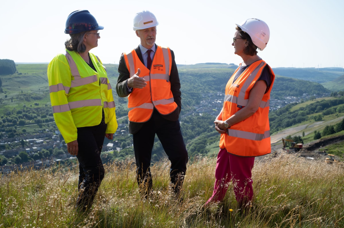 FM and DFM Visit to Tylorstown Coal Tip 18.06.25-18