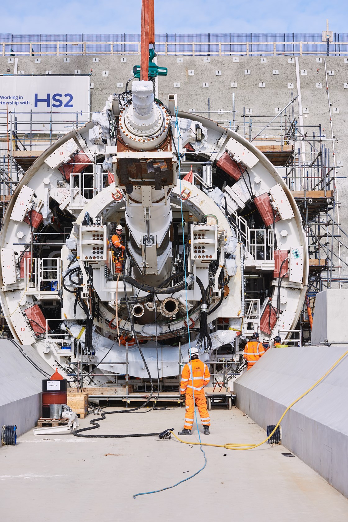 South portal chiltern tunnel progress March 2021 8