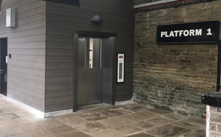 Upgrades at West Yorkshire station will make travelling easier for everyone: New lift at Hebden Bridge