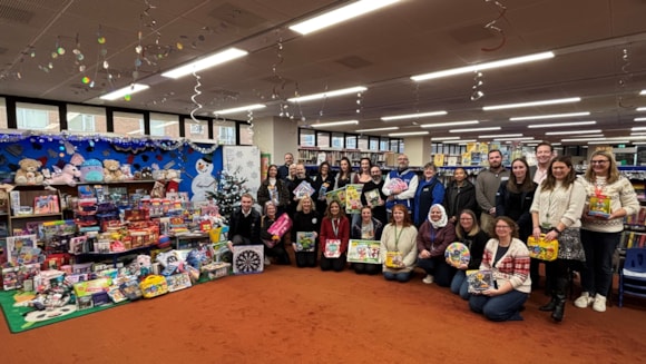 Biggest ever Christmas appeal spreads joy to hundreds of Portsmouth families: Christmas appeal group 2025
