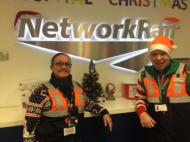 Birmingham New Street staff Nicola and Dan