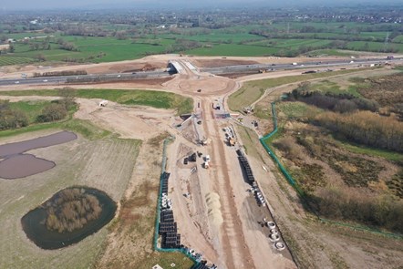 Preston Western Distributor update aerial image - May 2022