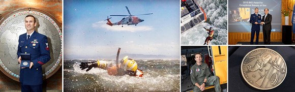 American rescuer who saved four recognized with IMO bravery accolade: Bravery award 2019 banner