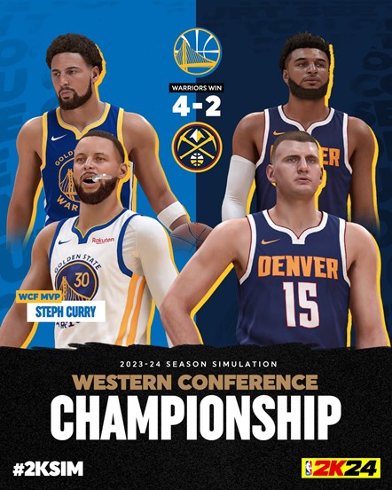 NBA 2K24 Sim Western Conference Champs