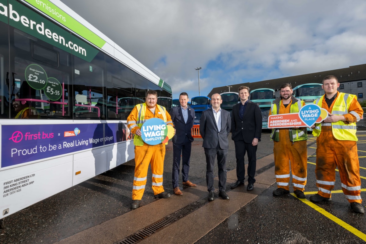 First Bus Aberdeen Living Wage 2