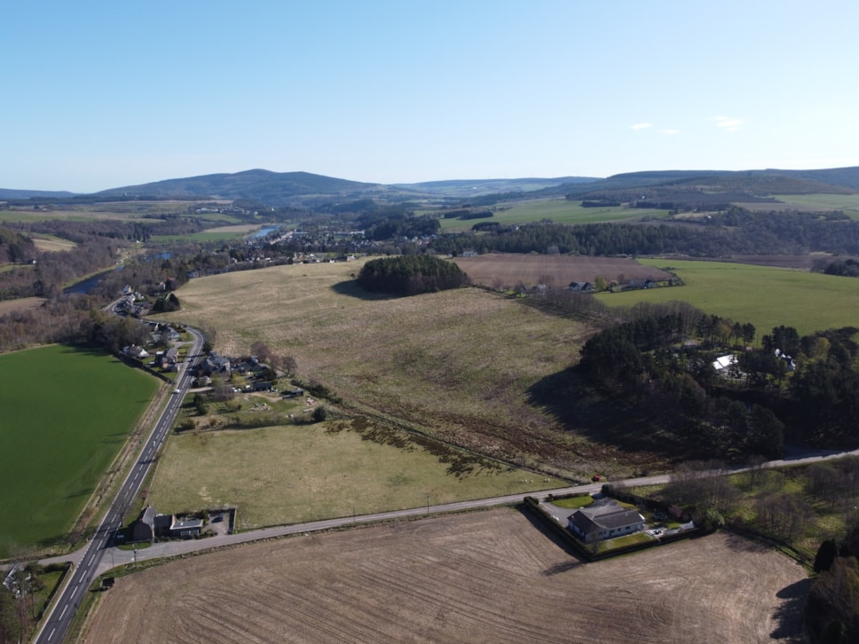 Speyview site image from drone courtesy of Springfield